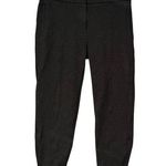 Betabrand  Charcoal Cigarette Slim Zip Ankle Ponte Knit,  Sz L (short-petite) Photo 0