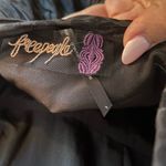 Free People  x Revolve Let's Dance Mini Dress Black Leopard Print Long Sleeve 4 Photo 4