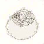 Italian SS 925 Tiny Bead Chain Photo 3