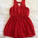 One Love Clothing Orange Romper Photo 1