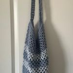 Blue Crotchet Bag Photo 1