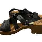 Daisy Fuentes New  SIZE 11  STRAPPY comfort sandal Black rhinestone accents Photo 6