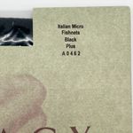 New Legacy Legwear Panty Hose Tights Italian Micro Fishnets in Black Size Plus Photo 1