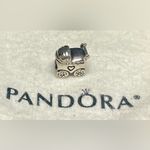 Pandora Authentic  Retired Sterling Silver Baby Carriage - #790346 Photo 2