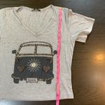 Baru Gray Beaded‎ Graphic Tee M Brazil Van Fashion V Photo 7