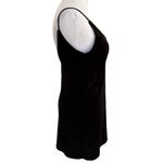 Kendall + Kylie  Black Velvet Mini Dress XS Photo 1