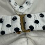 Juicy Couture  High waisted Matching Bikini small polka dot white black Photo 8