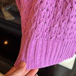 Seven7 Comfy Chenille Textured Sweater New  Medium Womens Pullover Wild Orchid Photo 6