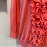 Talbots  | Coral Ruffle Cardigan Photo 5