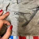 On Fire Gray tank top Photo 3