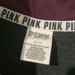 PINK - Victoria's Secret Pink Victoria’s Secret Women’s Size Small Sweatshirt Maroon/Dark Heather Accent Photo 1