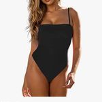Relleciga Women's Bandeau One Piece Swimsuits Photo 3