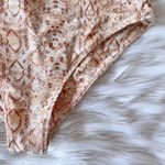 Show Me Your Mumu Brown Snake High Waisted Bikini Sz S Photo 73