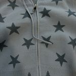 Jaded London Star Knit Zip Up Hoodie Photo 1