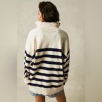 Free People  Coastal Stripe Pullover Photo 4