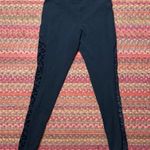 EXPRESS BLACK LEOPARD LACE LEGGINGS Photo 6