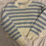 Marshalls Classy blue striped sweater Photo 0