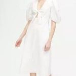 RHODE Greer Cutout Dress in White Size 2 Photo 1