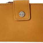 Timberland  womens Leather Rfid Small Indexer Wallet Billfold Wheat (Nubuck) O... Photo 0
