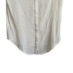 E & M Women Top S Ivory Crochet Bodice Cotton Cottagecore Fairy Boho Festival Photo 3