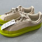 Adidas NWOB Ivy Park Stan Smith Sneakers Womens 5.5 US Neon Green Shoes Dipped Photo 0