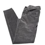 American Eagle New  Gray Corduroy High Rise Jeggings Size 0 Regular Photo 0