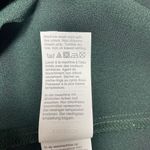 J.Crew  Tulip Sleeve Ruffleneck Blouse Lace Silky Shine Festive Green Size XXS Photo 9