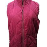 Miami  Quilted Maroon Vest Photo 0