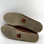 Frye Dean Artisan Low Leather Sneakers Lace Up Suede Trim Classic Brown 7.5 Photo 6