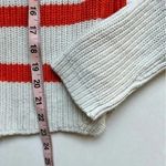 Bailey 44 Dunaway Sweater Orange White Size Medium Photo 5