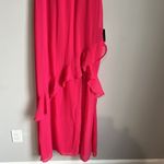 Lulus NEW  Love From Above Pink Ruffled Surplice Maxi Dress Photo 5