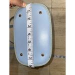 Dooney & Bourke  Blue Yellow Dots Cabrio Leather Bucket Purse‎ Shoulder Bag Photo 15