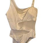 Bar III  White One‎ Piece Bathing Suit nwot Photo 0