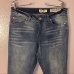Indigo Rein  Rhinestone Embellished ankle Jeans Photo 1