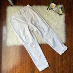 Pistola  Presley High Rise Relaxed Roller Jeans White Blizzard NWT Photo 0
