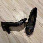 Ralph Lauren LAUREN  class logo black pump heels size 6 B Photo 2