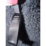 SKIMS  Wide Leg Sherpa Teddy Lounge Pants Black Size Large XL Photo 3