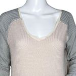 Listicle Shirt Womens Small Pink Gray Colorblock Tunic Peplum Bohemian Lagenlook Photo 4