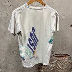 Nike Vintage 90s Pastel Logo Wraparound AOP Graphic T-Shirt Small Purple Swoosh Photo 4