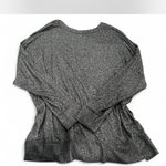 Time and Tru Gray Oversized 3/4 Sleeve Sweatshirt Size undefined Photo 1