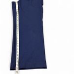 Loft Ann Taylor  Peyton Navy Blue High Rise Trouser Pants Wide Leg Size 12 Petite Photo 7