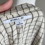 O'Neill O’Neill Women's Checkered Button-Up Top Size L Photo 3