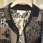 Dress Barn Womens 3X Black White Long Sleeved Open Front Casual Patchwork Jacket Photo 8
