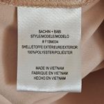 Sachin + Babi NWT Winter Slip Dress in Gold Size 8 Satin Tie Back Photo 10