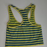 XINKI ONE SIZE YELLOW BLUE NEON COMPRESSION STYLE WORKOUT TANK TOP Photo 1