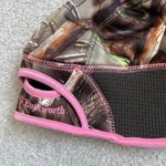Huntworth  Camo Fleece Lined Beanie Hat Oak Tree Evo Pink Trim Women's M/L Photo 3