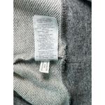 Gray Miles by Madewell Embroidered Trim Crop Oversize Sweatshirt Beautiful, XS Photo 9