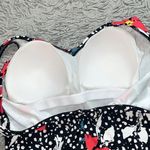 Womens Floral Swimsuit One Piece Slimming 22W 2X New Red Photo 4