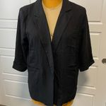 Missguided Plus NWT Black Pricepoint Boyfriend Blazer Photo 3