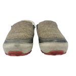 Sorel  Mackenzie Slip-On Shoes‎ Clog Slipper Snow Wool Shoes Brown Tan Size US 7 Photo 2
